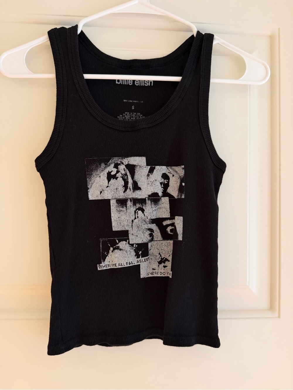Billie Eilish When We All Fall Asleep Where Do We Go Tank Top